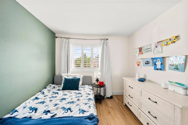 641 Hillhaven Dr, San Marcos, CA 92078 - bedroom featuring light wood-style flooring and baseboards