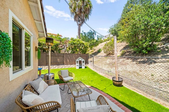 641 Hillhaven Dr, San Marcos, CA 92078 - fenced backyard featuring a patio