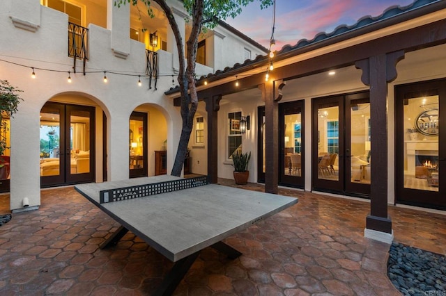 7691 Circulo Sequoia, Carlsbad, CA 92009 - patio / terrace featuring french doors and a patio area