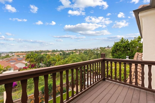 7691 Circulo Sequoia, Carlsbad, CA 92009 - view of wooden deck