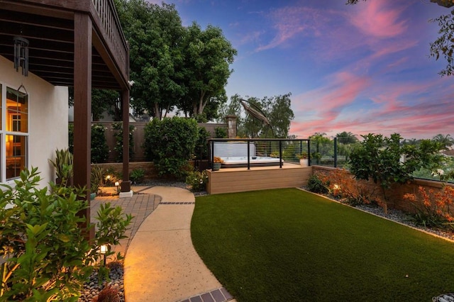 7691 Circulo Sequoia, Carlsbad, CA 92009 - fenced backyard with a patio