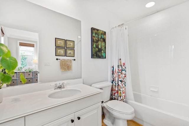 7691 Circulo Sequoia, Carlsbad, CA 92009 - full bath with vanity and shower / bathtub combination with curtain