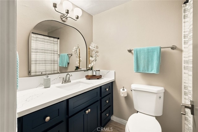 2406 S Pacific Ave, Santa Ana, CA 92704 - full bath with vanity and toilet