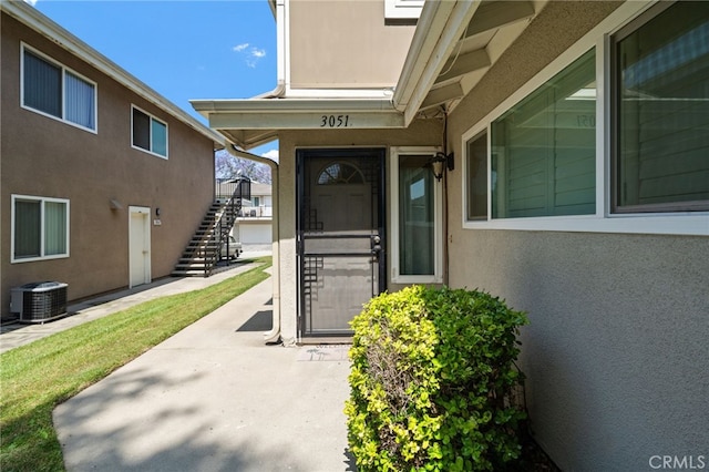 3051 Knollwood Ave, La Verne, CA 91750 - doorway to property featuring stucco siding and a patio