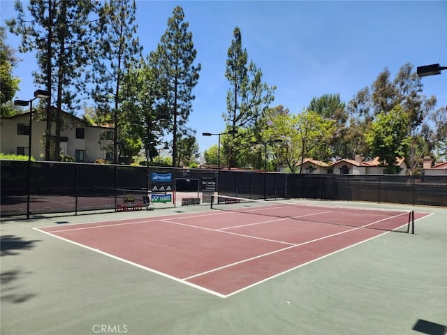 22840 Hilton Head Unit 129, Diamond Bar, CA 91765 - view of tennis court featuring community basketball court