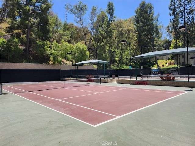 22840 Hilton Head Unit 129, Diamond Bar, CA 91765 - view of tennis court with community basketball court