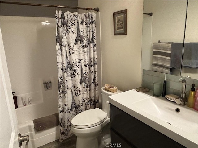 22840 Hilton Head Unit 129, Diamond Bar, CA 91765 - full bath featuring tasteful backsplash, vanity, and shower / tub combo