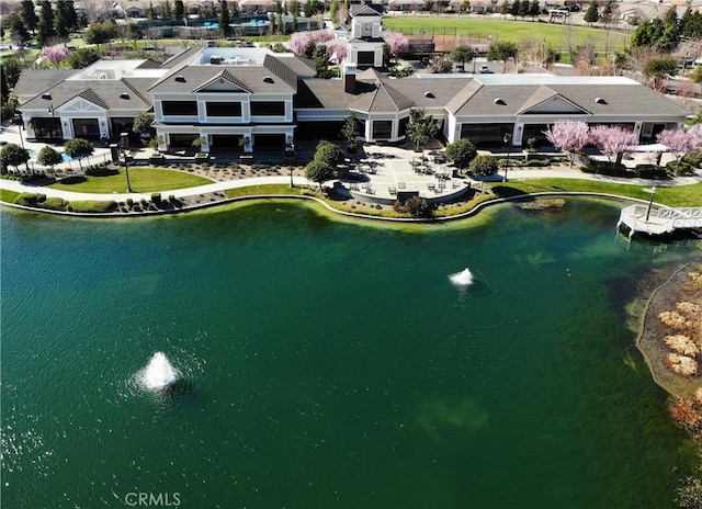 1573 Maple Valley St, Manteca, CA 95336 - drone / aerial view of a nearby body of water
