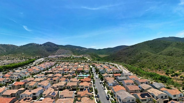 140 Unity Ln, San Marcos, CA 92078 - aerial view of residential area featuring a mountain backdrop