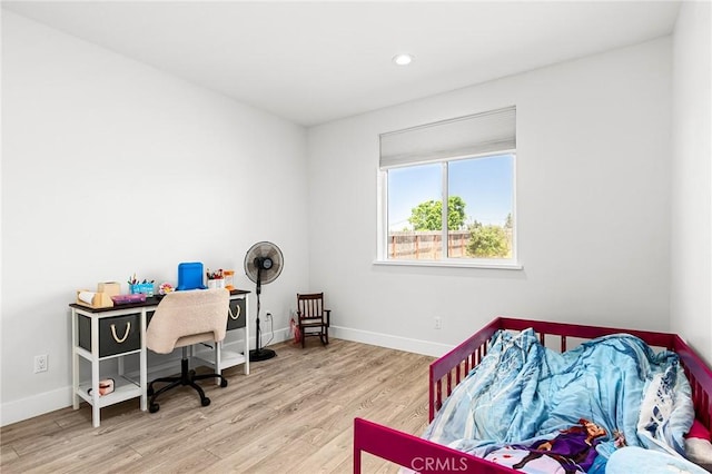 2213 De Mille Rd, Paradise, CA 95969 - bedroom with wood finished floors and recessed lighting