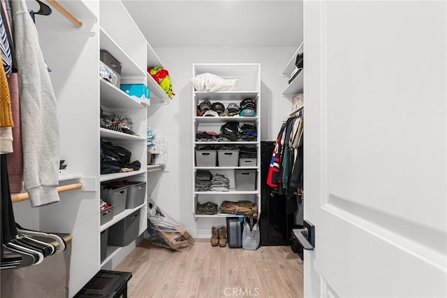 2213 De Mille Rd, Paradise, CA 95969 - spacious closet featuring wood finished floors