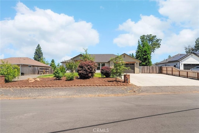 2213 De Mille Rd, Paradise, CA 95969 - view of front facade with concrete driveway and an attached garage