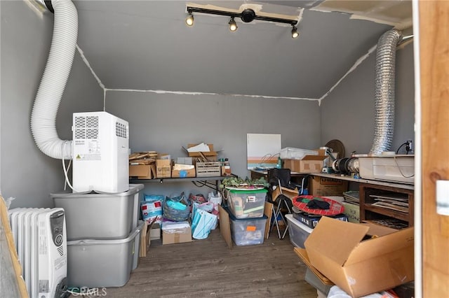 2213 De Mille Rd, Paradise, CA 95969 - storage area with radiator heating unit
