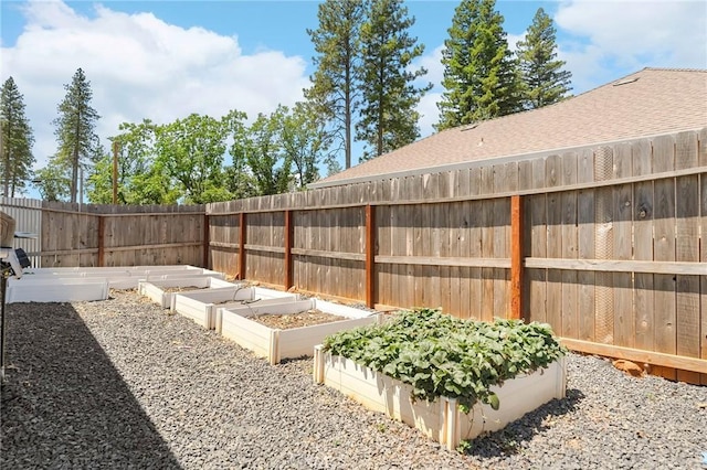 2213 De Mille Rd, Paradise, CA 95969 - fenced backyard featuring a vegetable garden