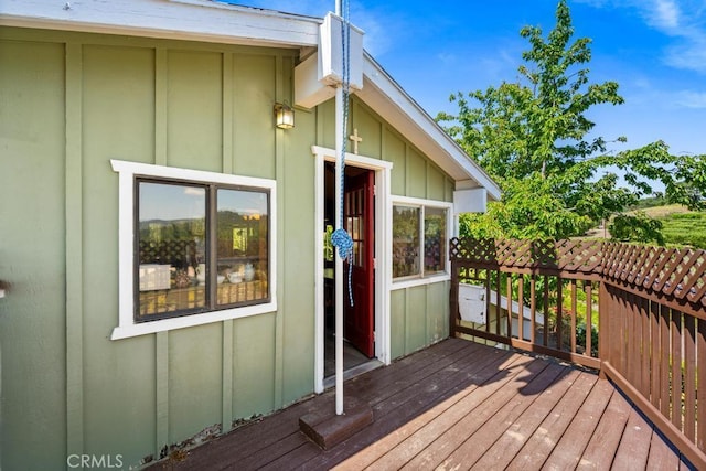 2645 Apple Ln, Julian, CA 92036 - view of wooden terrace
