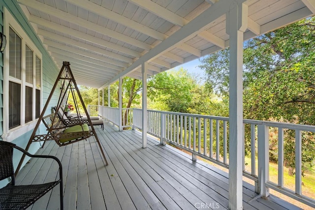 2645 Apple Ln, Julian, CA 92036 - view of deck