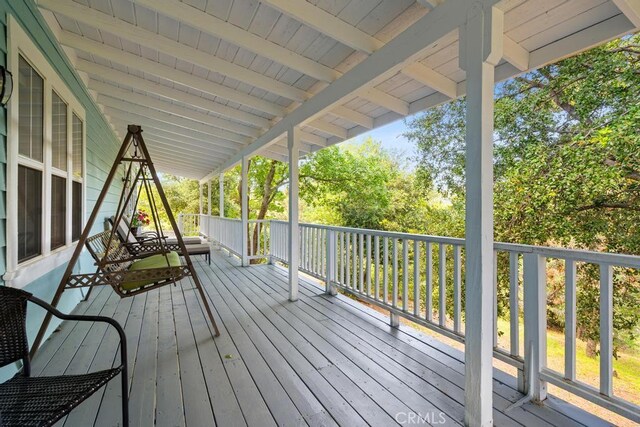2645 Apple Ln, Julian, CA 92036 - view of deck
