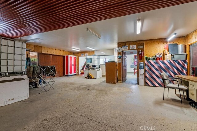 2645 Apple Ln, Julian, CA 92036 - misc room with wood walls