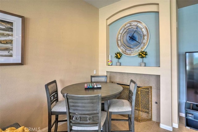 82756 Burnette Dr, Indio, CA 92201 - dining area with baseboards and tile patterned flooring