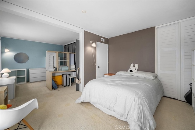 4481 Larwin Ave, Cypress, CA 90630 - bedroom featuring carpet and a closet