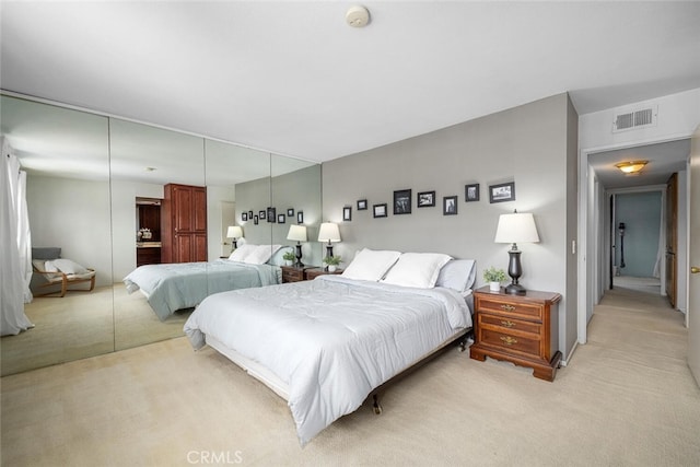 4481 Larwin Ave, Cypress, CA 90630 - bedroom featuring light carpet and a closet