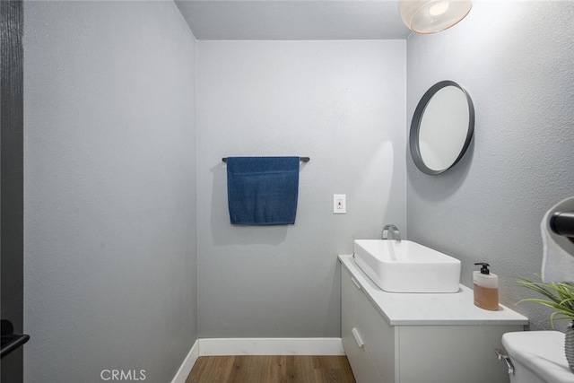 4481 Larwin Ave, Cypress, CA 90630 - bathroom with wood finished floors and vanity