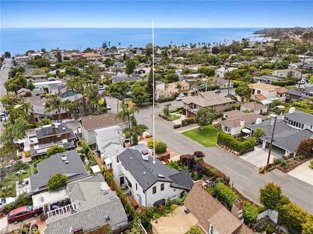 615 Seaview St, Laguna Beach, CA 92651 - aerial perspective of suburban area with a nearby body of water