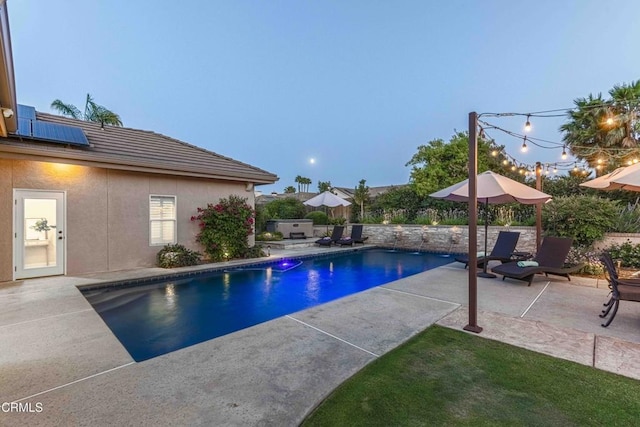 13115 Monarch Palm Ave, Bakersfield, CA 93314 - view of swimming pool featuring a patio