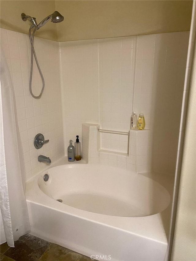 24595 Town Center Dr Unit 3407, Valencia, CA 91355 - full bathroom featuring shower / bath combination with curtain