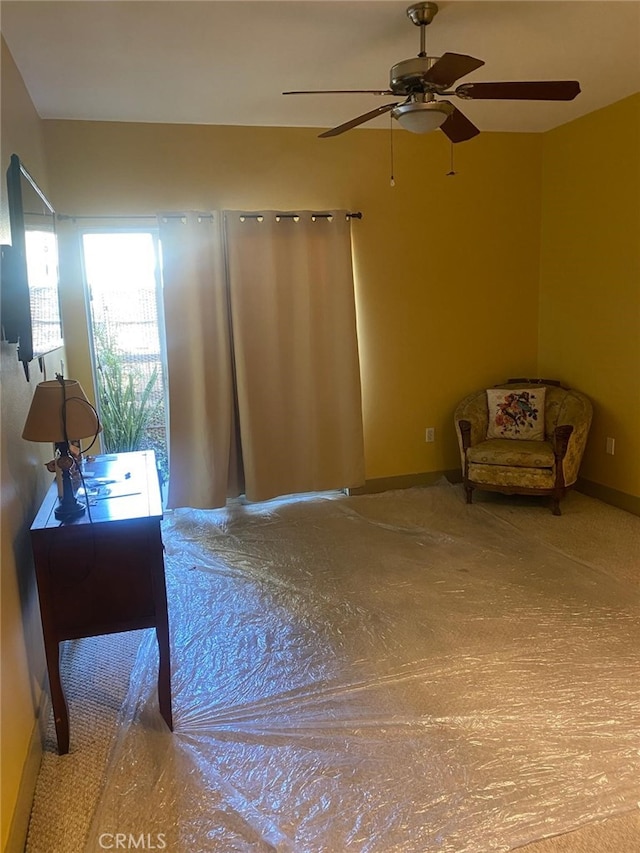 24595 Town Center Dr Unit 3407, Valencia, CA 91355 - unfurnished room featuring a ceiling fan and carpet flooring