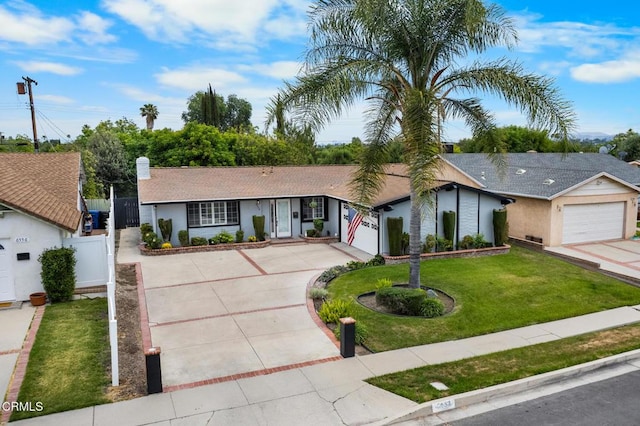 6552 Neddy Ave, West Hills, CA 91307 - single story home featuring concrete driveway, an attached garage, and stucco siding