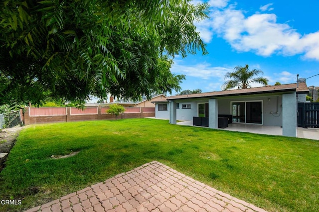 6552 Neddy Ave, West Hills, CA 91307 - fenced backyard featuring a patio area