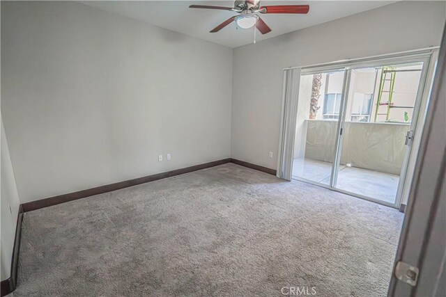 24595 Town Center Dr Unit 3205, Valencia, CA 91355 - empty room featuring carpet floors and a ceiling fan