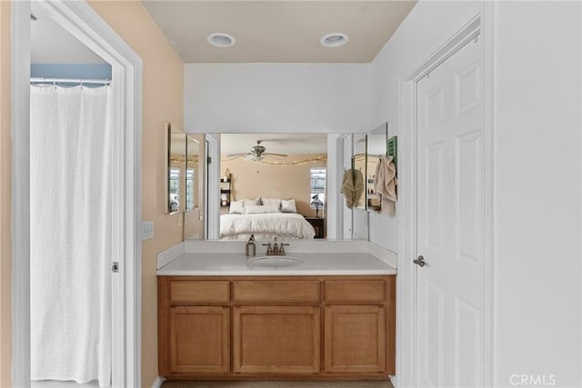 249 Colt Ln, Nipomo, CA 93444 - ensuite bathroom with vanity and a ceiling fan