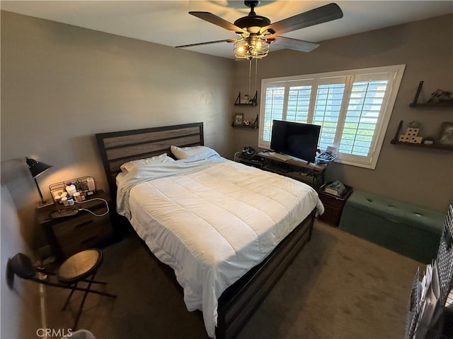 1053 Border Ave, Corona, CA 92882 - bedroom featuring carpet floors and a ceiling fan