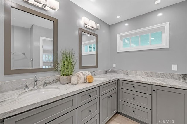 252 W 15th St, Upland, CA 91786 - bathroom with double vanity