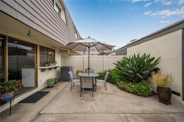 9676 Bloomfield St, Cypress, CA 90630 - view of patio / terrace featuring outdoor dining space