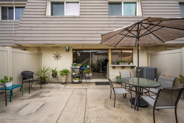 9676 Bloomfield St, Cypress, CA 90630 - view of patio featuring outdoor dining space
