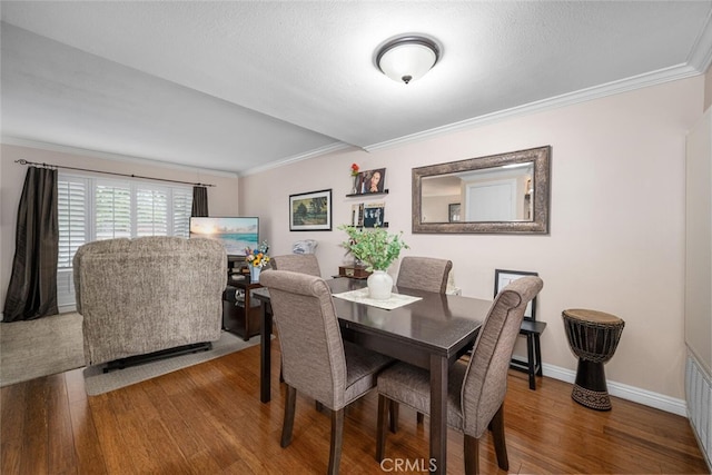 9676 Bloomfield St, Cypress, CA 90630 - dining room with ornamental molding and wood finished floors
