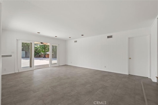 9508 Jellico Ave, Northridge, CA 91325 - empty room featuring french doors and baseboards