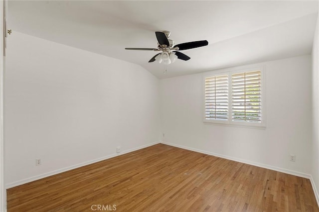 9508 Jellico Ave, Northridge, CA 91325 - empty room with light wood-style floors and ceiling fan
