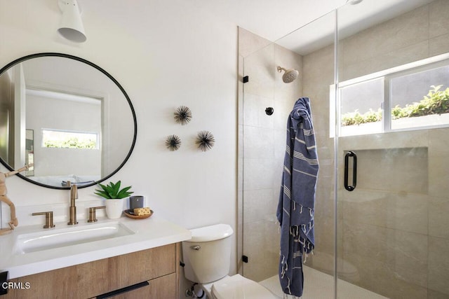 29111/2 N Coolidge Ave, Los Angeles, CA 90039 - full bathroom with a shower stall and vanity