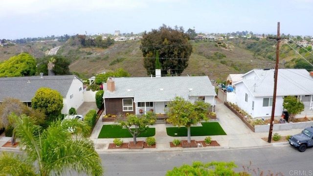 3833 Tomahawk Ln, San Diego, CA 92117 - aerial view of property and surrounding area