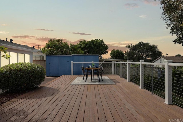3833 Tomahawk Ln, San Diego, CA 92117 - deck with outdoor dining area