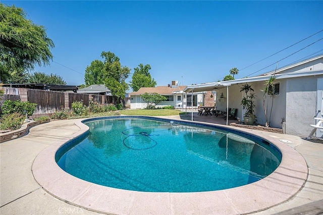 185 N Rodecker Dr, Azusa, CA 91702 - view of pool featuring a patio area