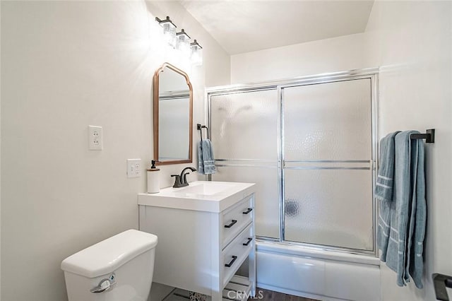 185 N Rodecker Dr, Azusa, CA 91702 - bathroom with vanity and combined bath / shower with glass door