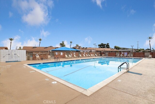 27111 Crews Hill Dr, Menifee, CA 92586 - community pool with a patio area