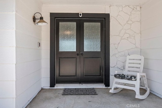 27111 Crews Hill Dr, Menifee, CA 92586 - entrance to property with french doors