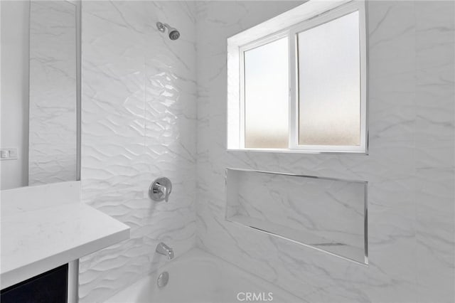 7419 N Mia Ln, Van Nuys, CA 91405 - full bath with shower / bath combination and vanity