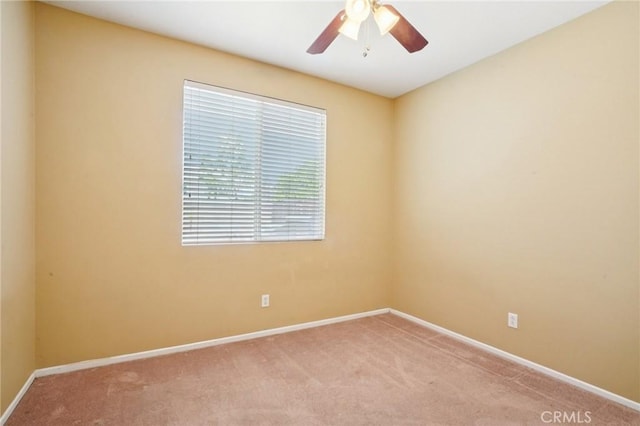 12910 Jersey St, Eastvale, CA 92880 - carpeted empty room featuring ceiling fan and baseboards